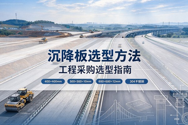 湄潭沉降板选择方法