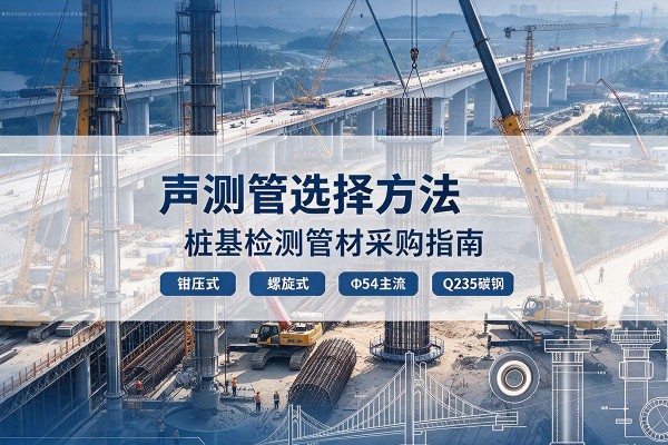 湄潭声测管选型标准