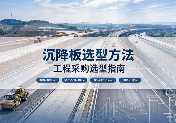 湄潭沉降板选择方法